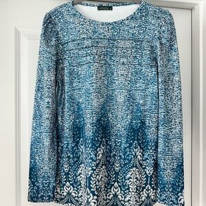 Blue Long Sleeve shirt